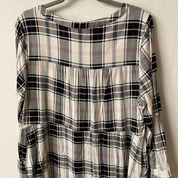 Torrid Plaid Shirt Dress - Picture 4 of 11